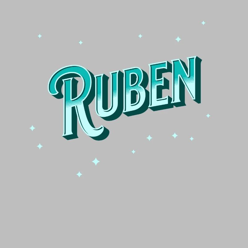 Ruben name personalized