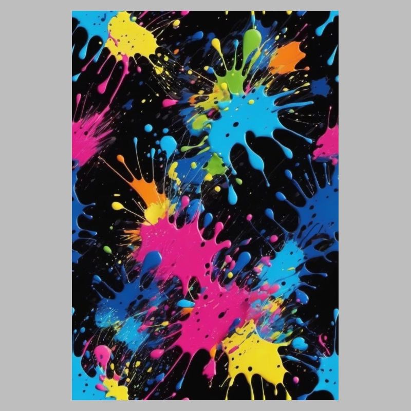 taches de couleur, éclaboussure, couleur, blobs, coloré
