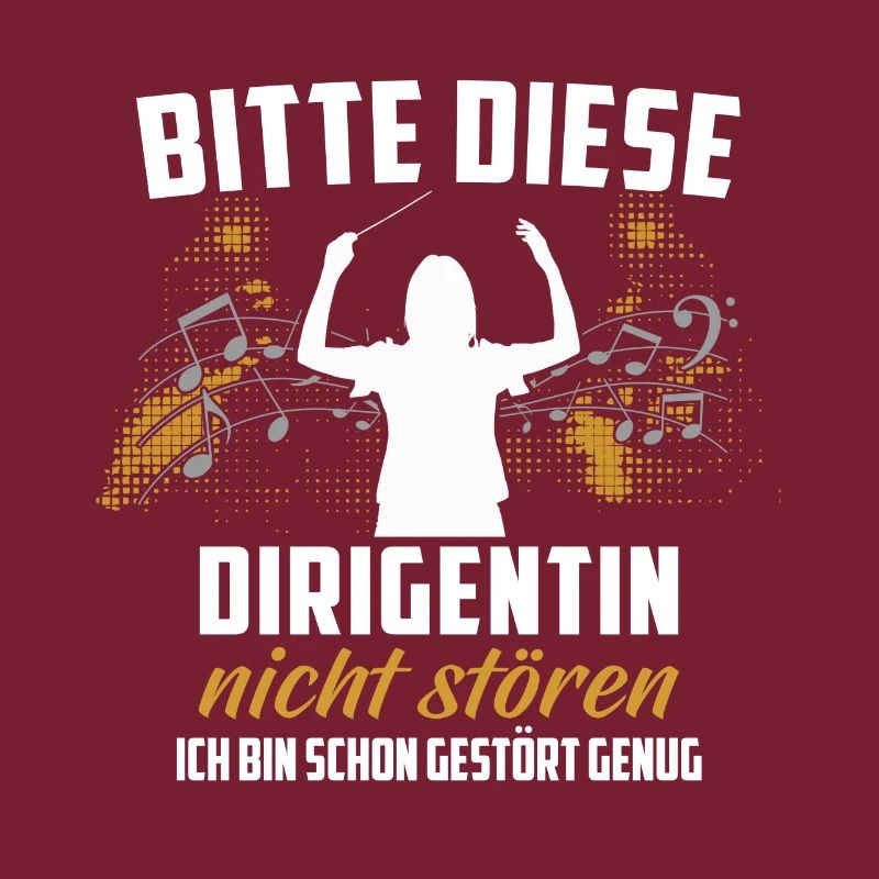 Dirigent Blasmusik Orchester Geschenk · Dirigentin