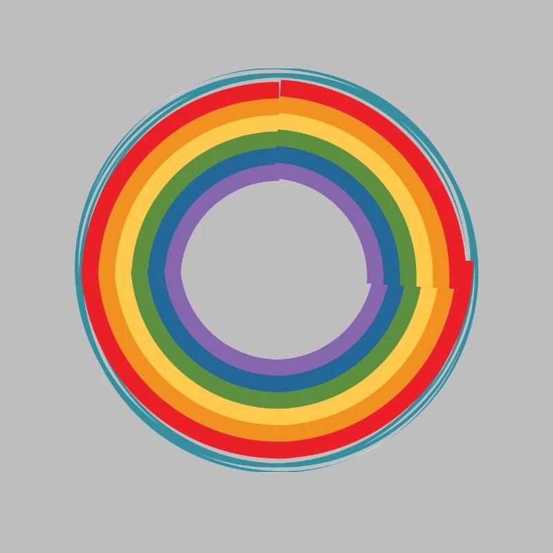 Rainbow circle