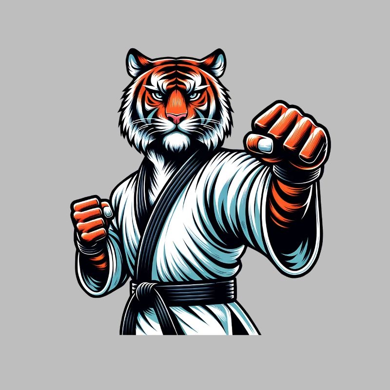 Karate Tiger in Battle Mode
