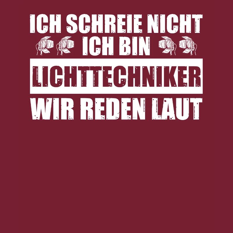 Reden laut Lichttechniker Light-Crew Lichttechnik