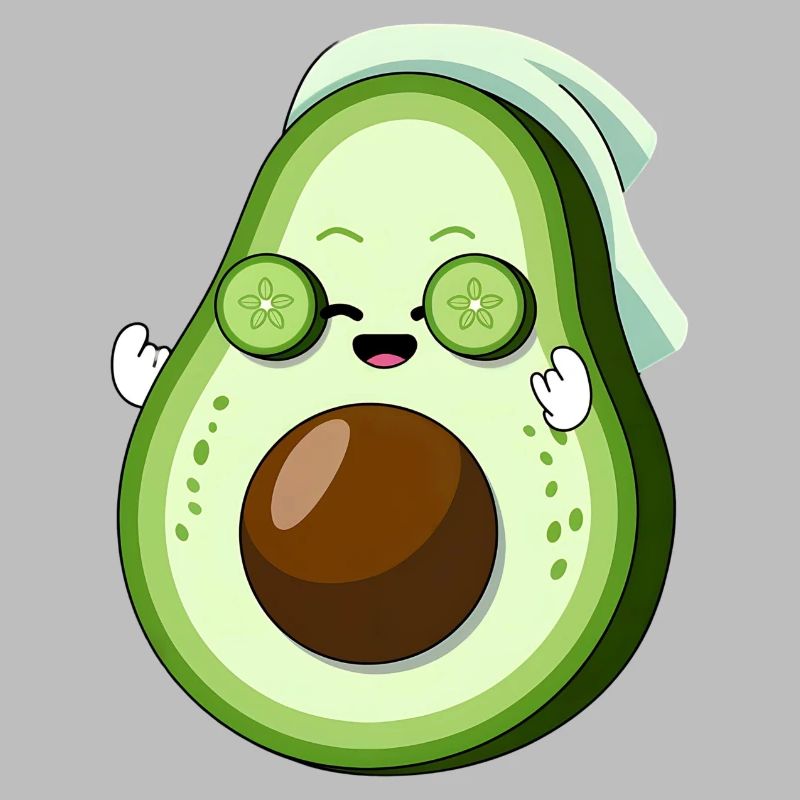 Avocado Spa Tag Mit Gurkenscheiben