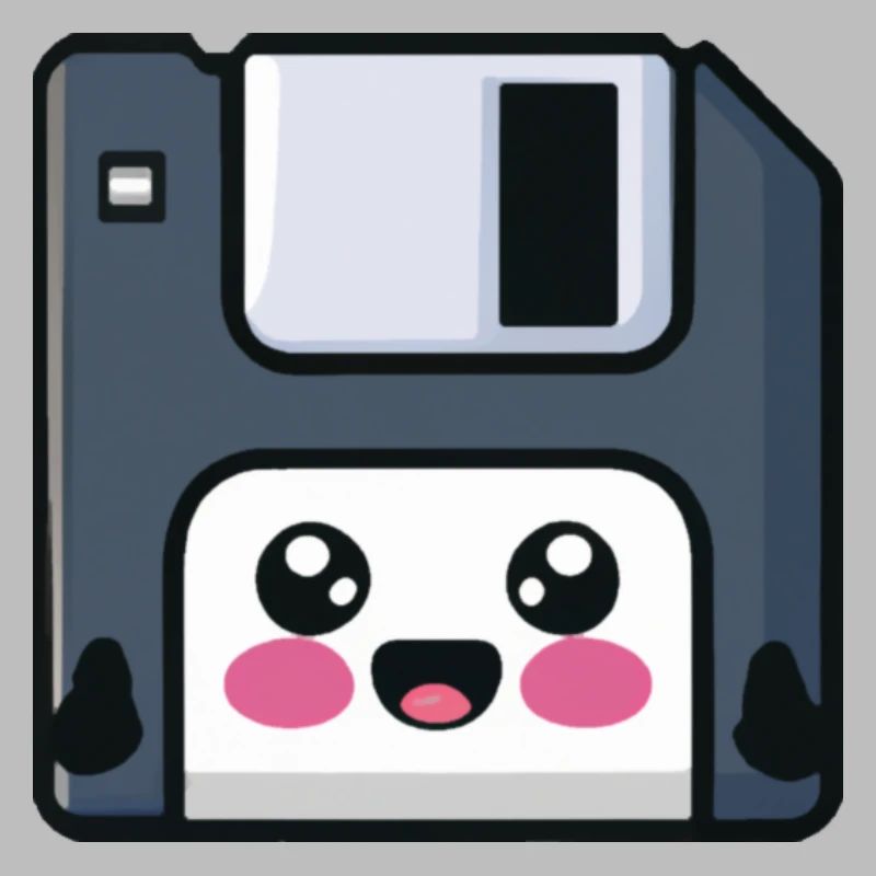 Diskette! Nostalgische Technik!