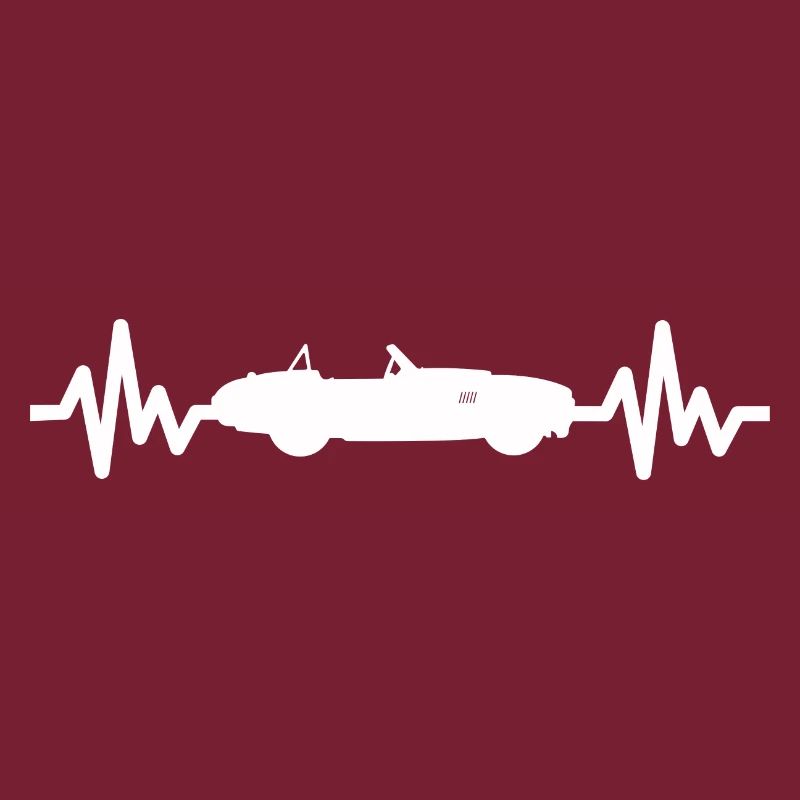 Cabrio Oldtimer Auto Herzschlag Style