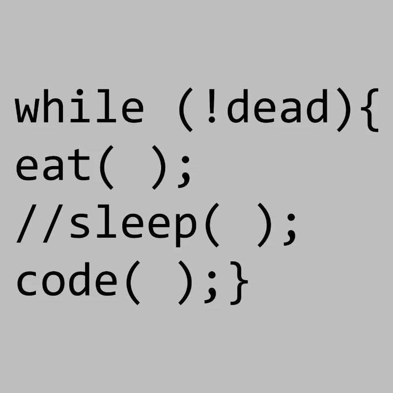 While Dead Eat Sleep Code 3