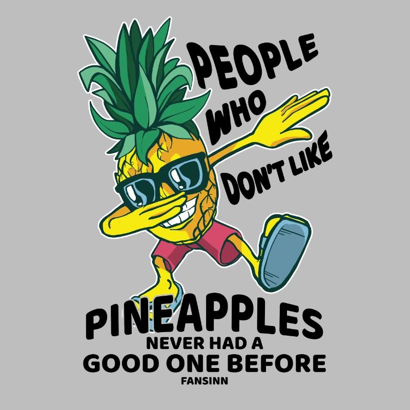 dabbing pineapple