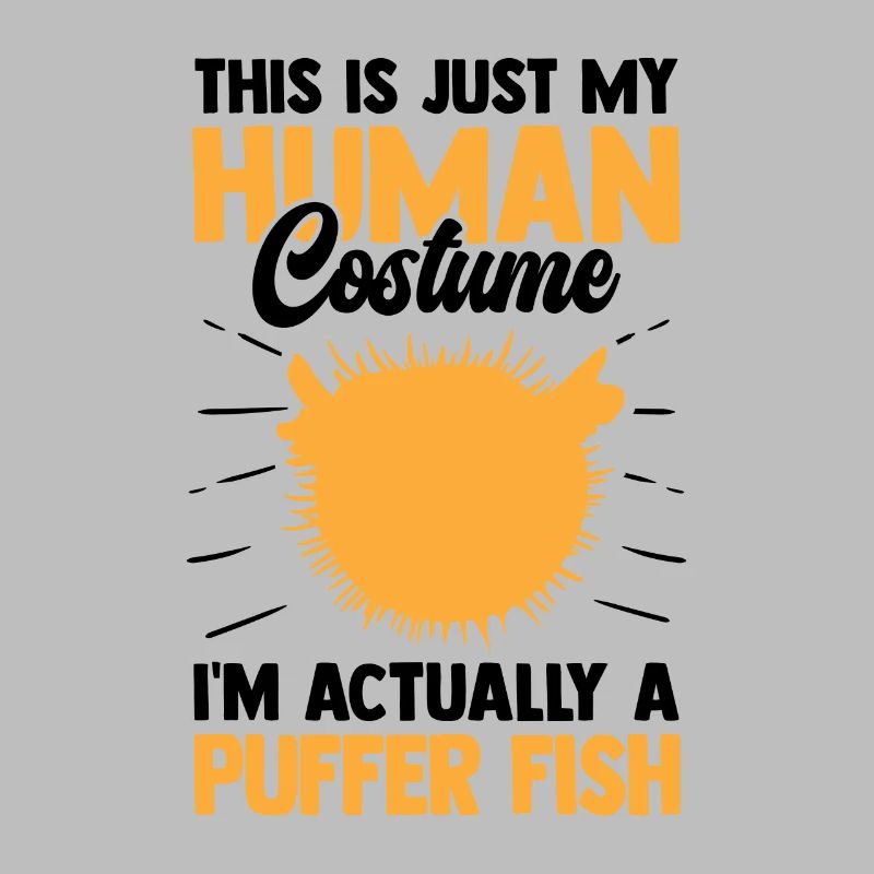 Juste un costume de poisson-globe poisson géant