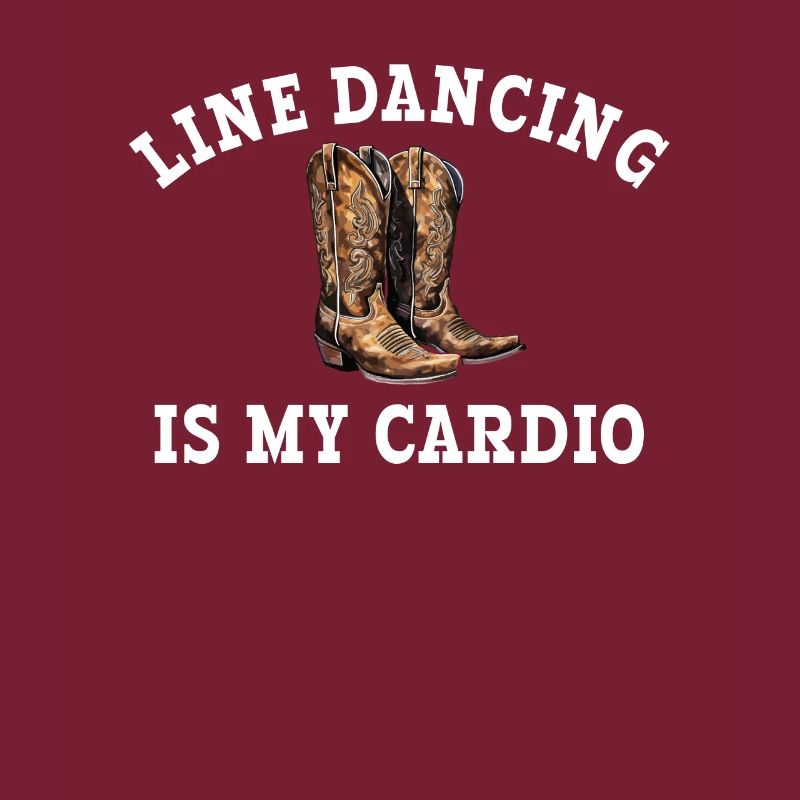 Line dancing is my cardio, line dancing