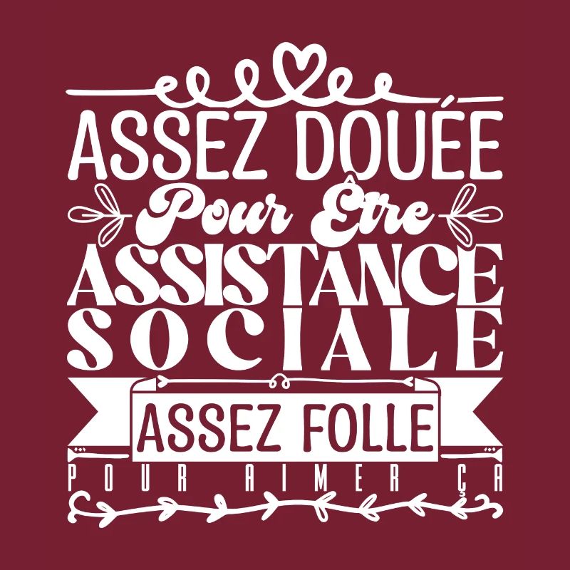 Cadeau Assistante Sociale. Parfaite Assistante.