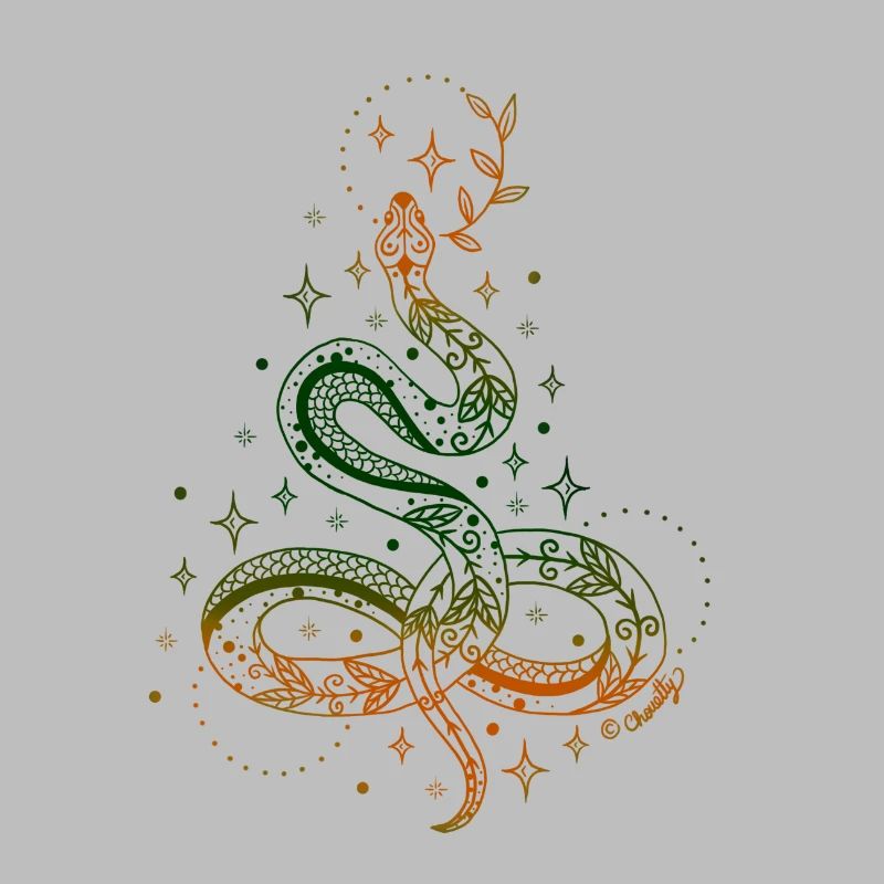 Glow Snake green