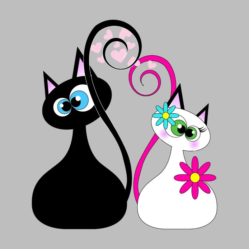 Visage de chat dame chat