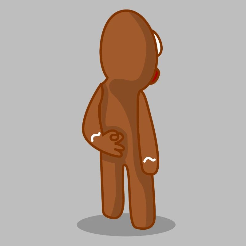 Gingerbread Man Circle Game Baking