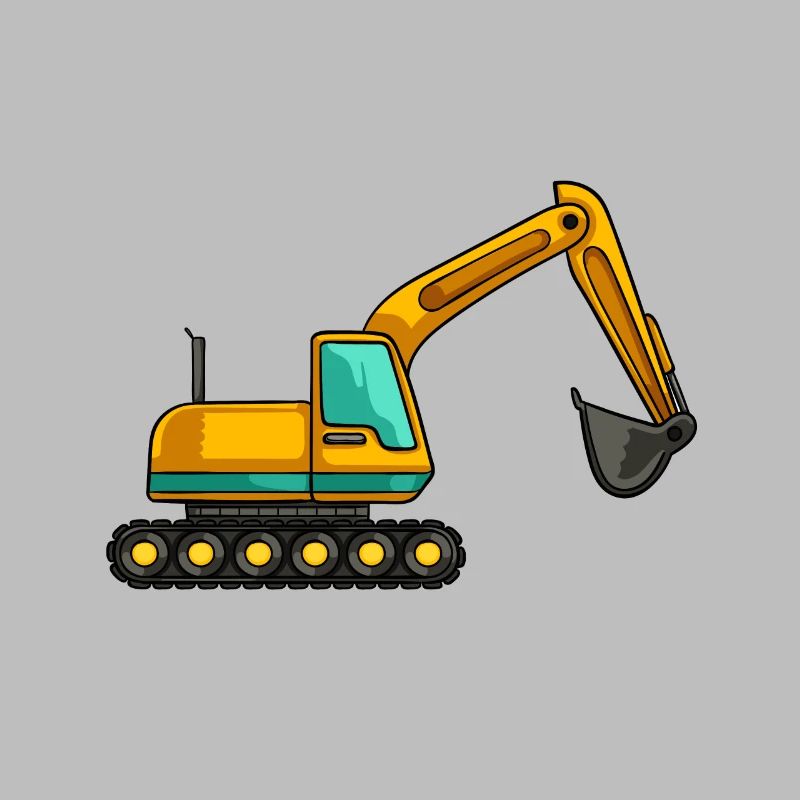 Excavator Dredge Driver Worker Funny Gift