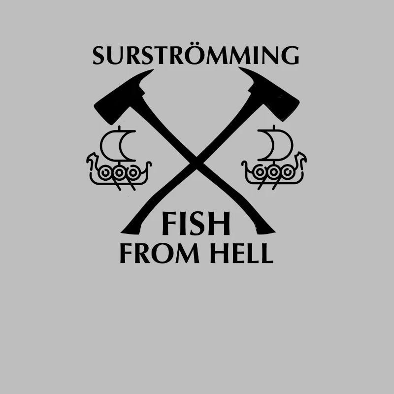 Surströmming Wikinger Drachenboot Äxte Geschenk