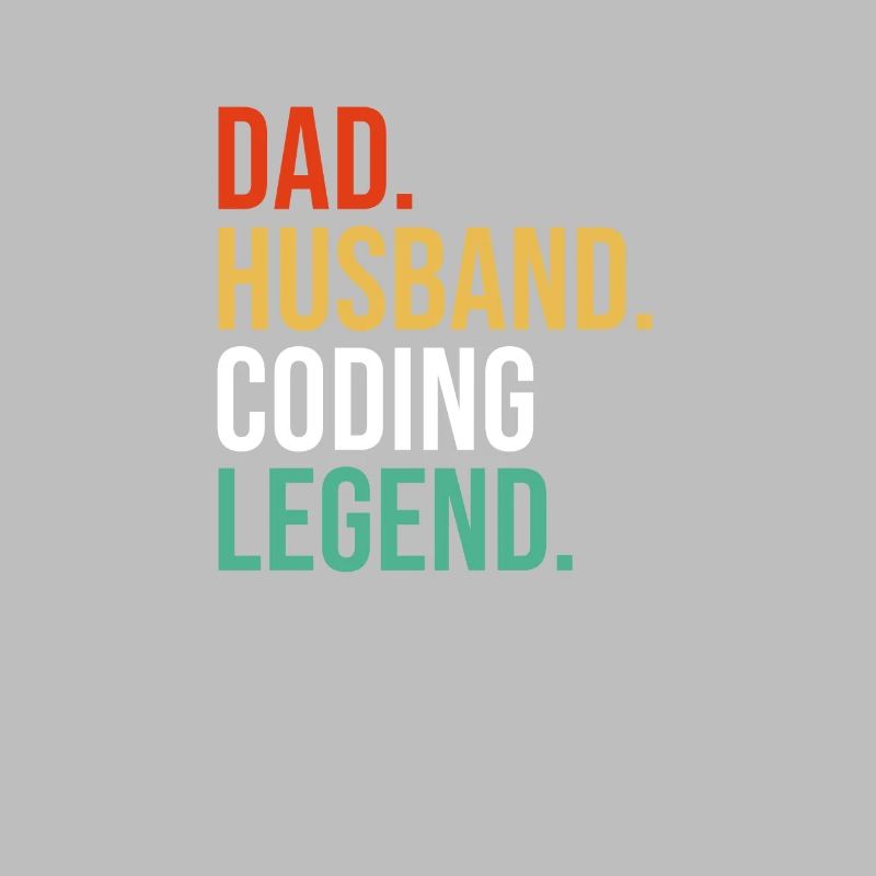 Ehemann Vater Papa Coder Coding Informatiker