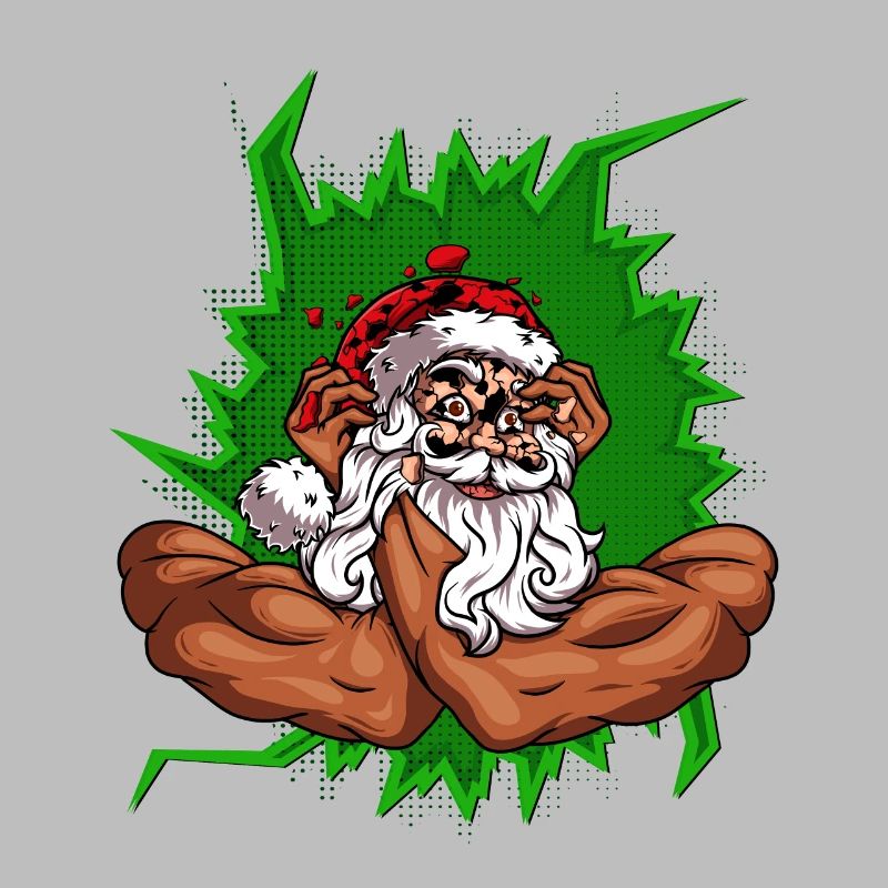 Weihnachtsmann mit Arme