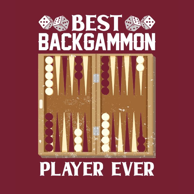 Board Game Funny Backgammon