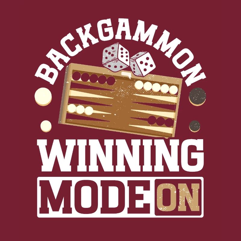 Board Game Funny Backgammon