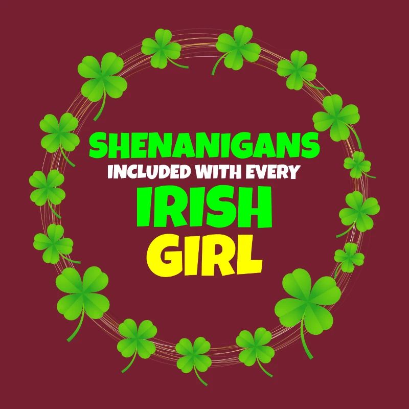 Schabernack inklusive: Irisches Mädchen St. Patrick's Day