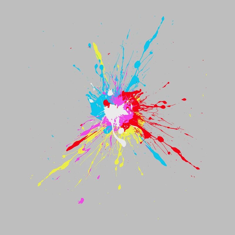 Farbspritzer Farbkleckse bunt cool fun Farbe