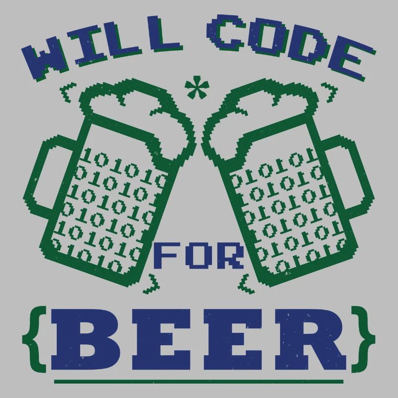 Funny Beer Coding Coder