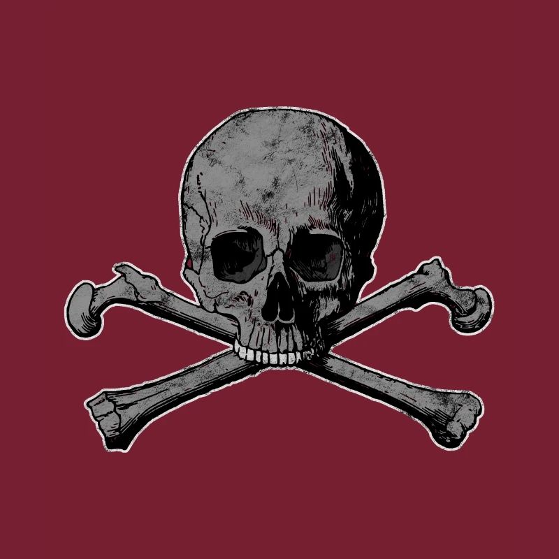 Skull bone head icon gift idea