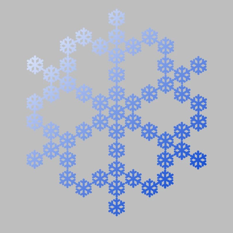 Flocon de neige de flocon de neige