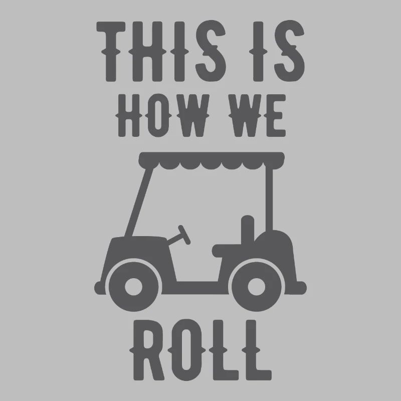 Golf – Shirt Golfkart Golfplatz Minigolf Geschenk