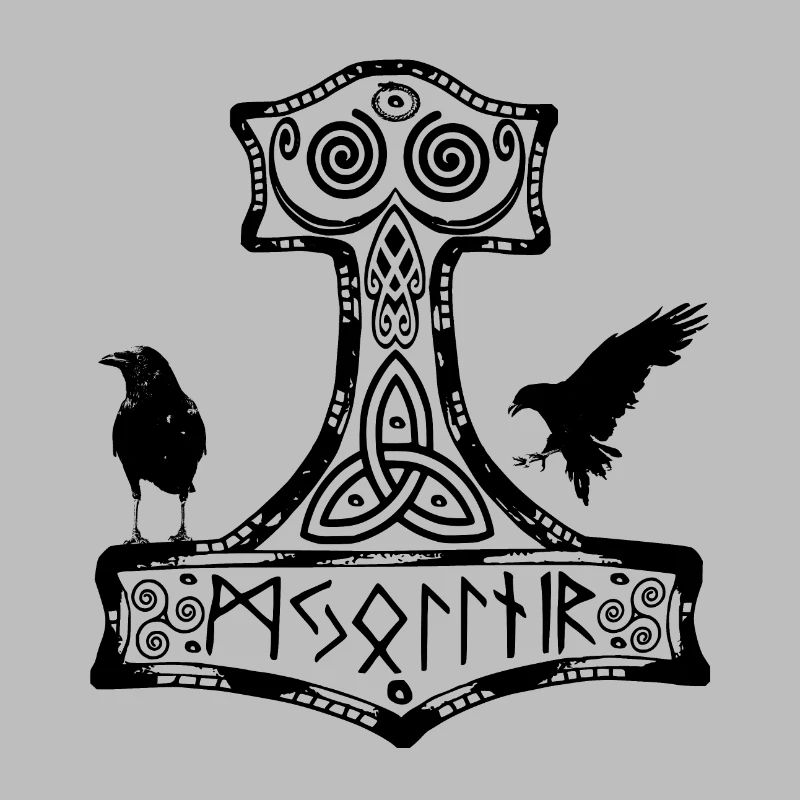 marteau thor Corbeau
