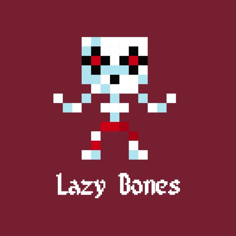 Squelette de 8 bits (Lazy Bones)