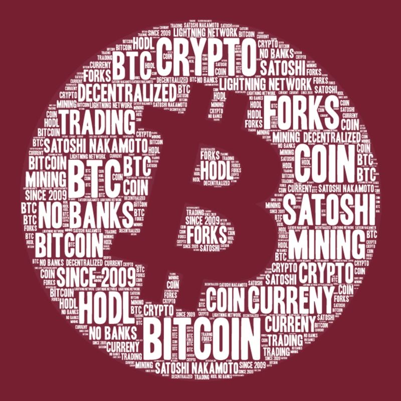 Bitcoin LOGO BTC BUBBLE for all crypto lovers
