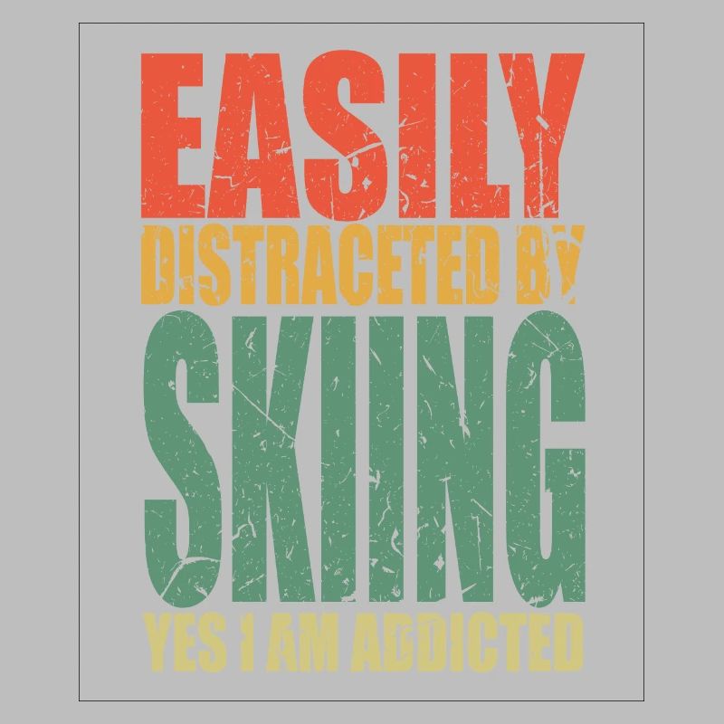Skiing saying funny