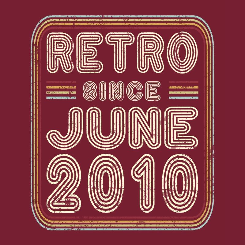 Geburtstag Juni 2010 Retro Geschenk