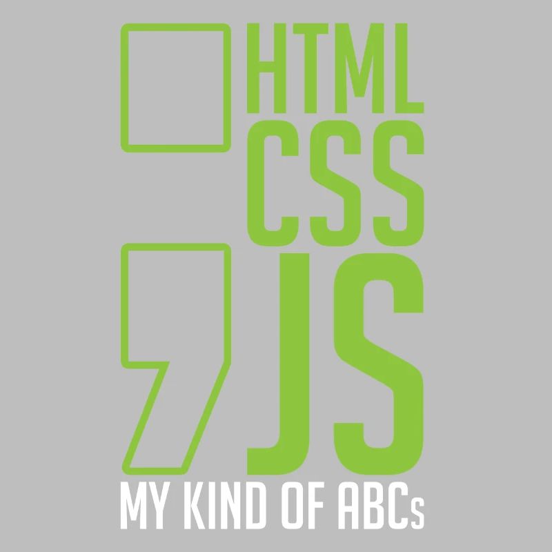 web developer gift html css js my kind of