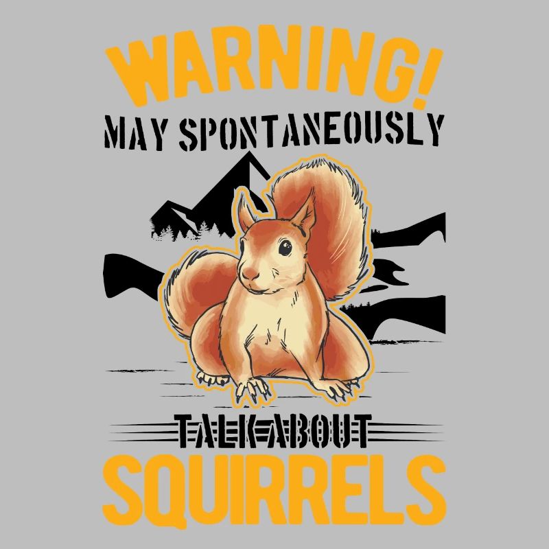 Warnung Eichhörnchen Grauhörnchen