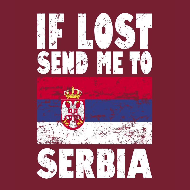 Slogan du drapeau de la Serbie