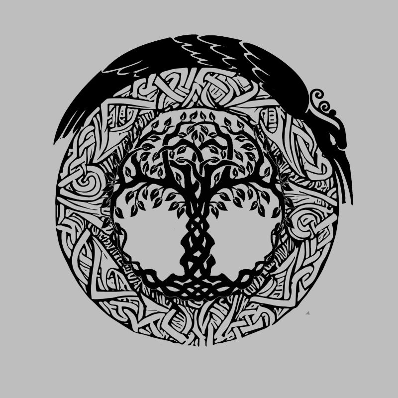 Celtic Ireland Celtic Knot Pattern Tree