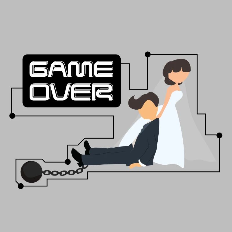 Junggesellenabschied Bachelor Game Over