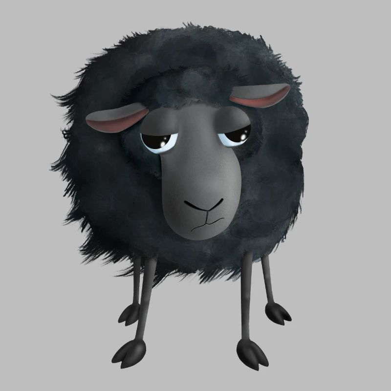 Doux mouton noir