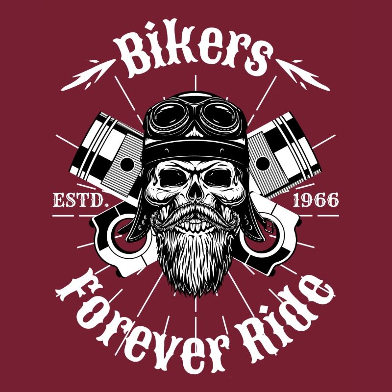Ich bin ein Motorradfahrer.