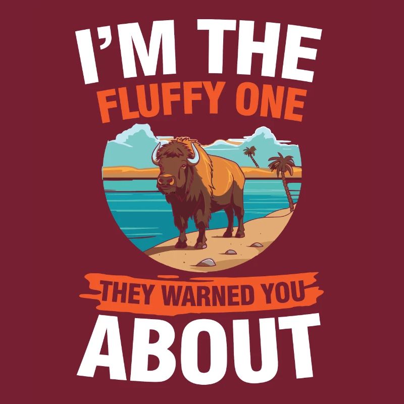 He Has Leather Skin für einen Bison-Fan oder