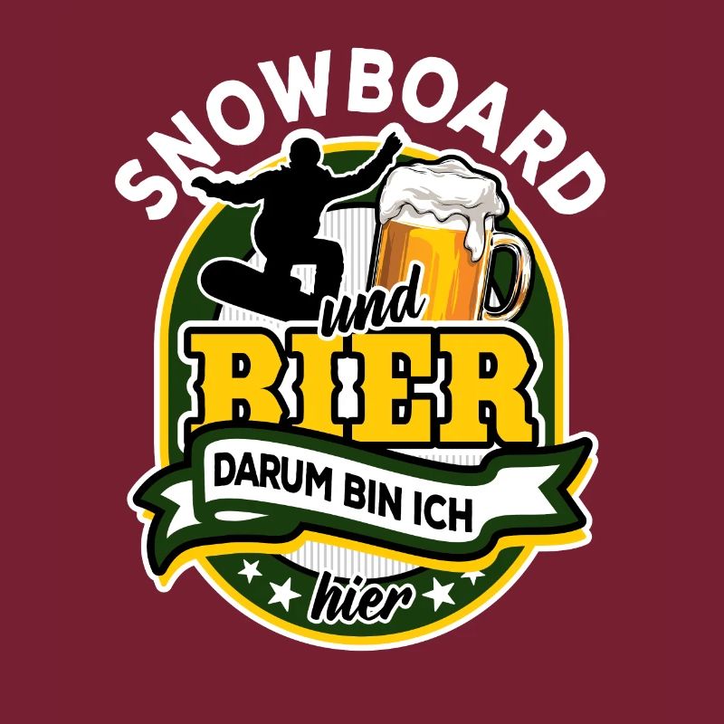 Snowboard & Bier - darum bin ich hier