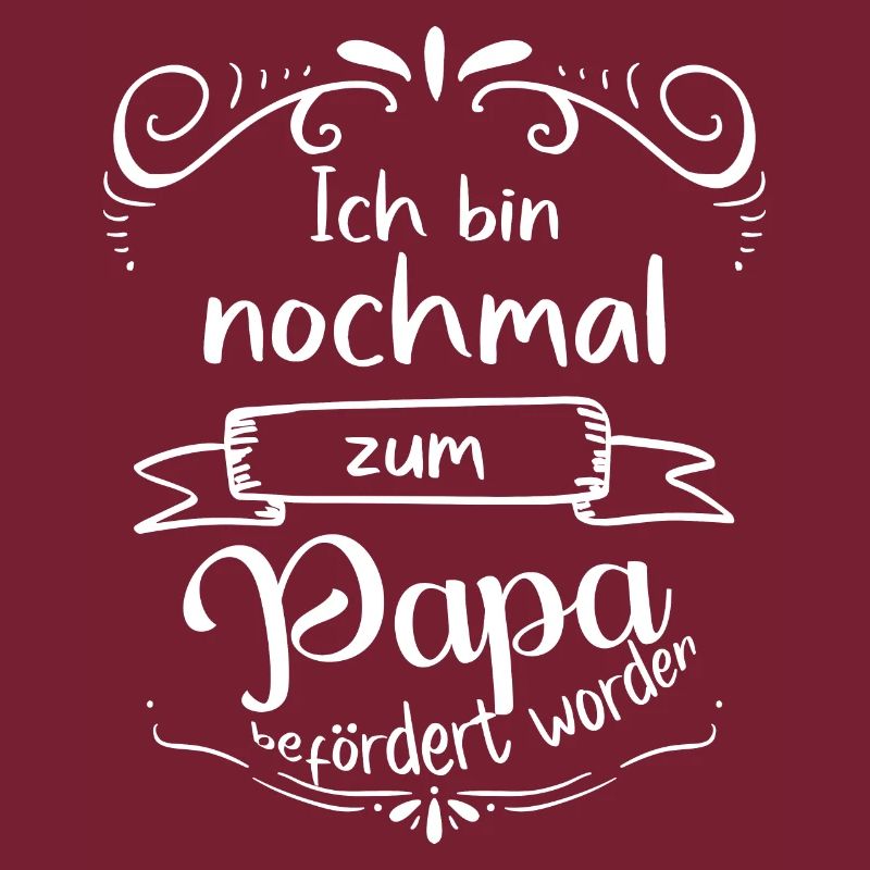 Papa Beförderung - Werdender Vater Geschenkidee