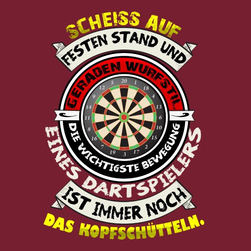 Lustiger Dart Spruch Dartscheibe Darten Geschenk