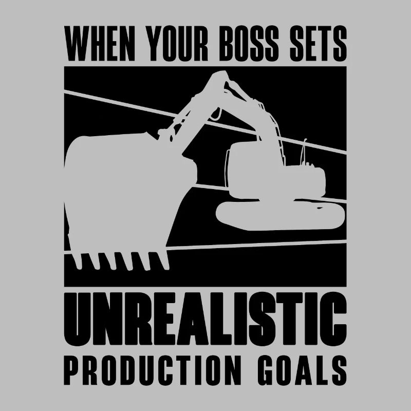 Baggerfahrer Bagger Baggern Arbeiter Geschenkidee