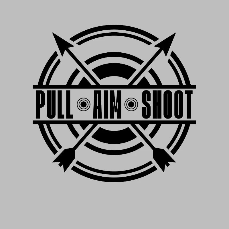 Pull Aim Shoot Archery Hunting Bowhunter Archer