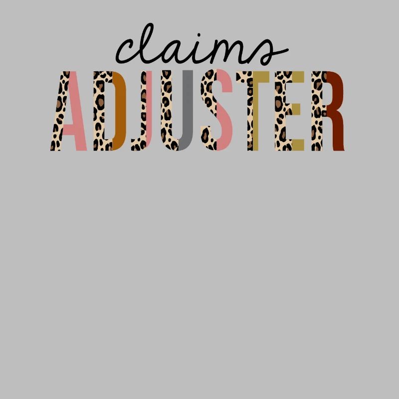 Claims Adjuster Leopard Print Funny