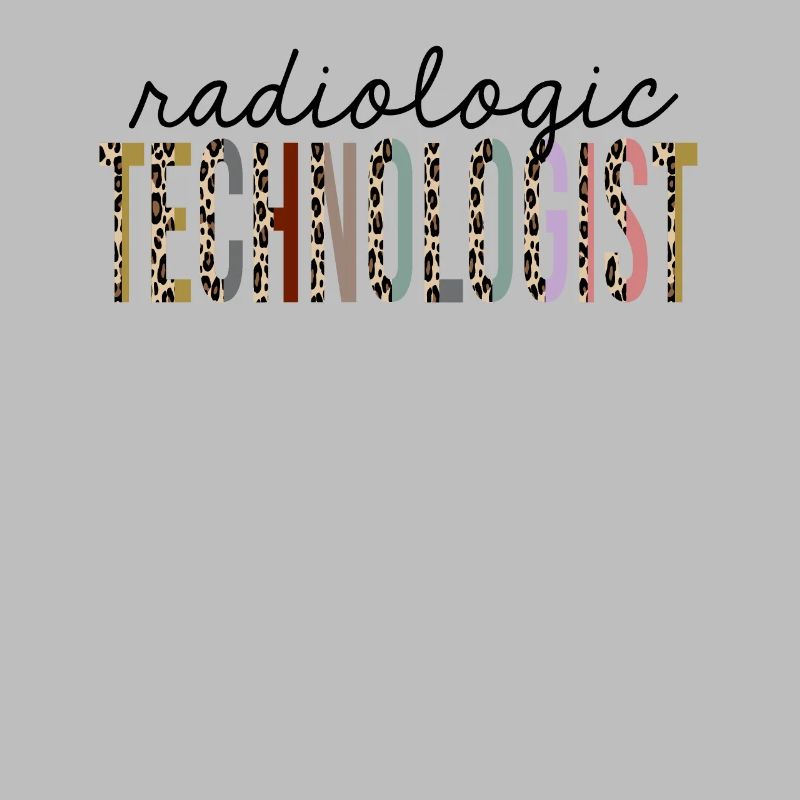 Radiologic Technologist Leopard Print Funny