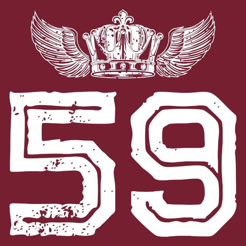 59 Number crown